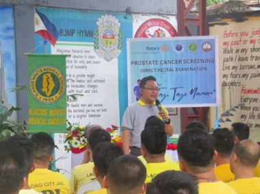 Prostate Cancer Screening in BJMP Laoag City