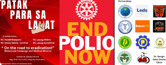 PARADA: Rotary International Motorcade: End Polio